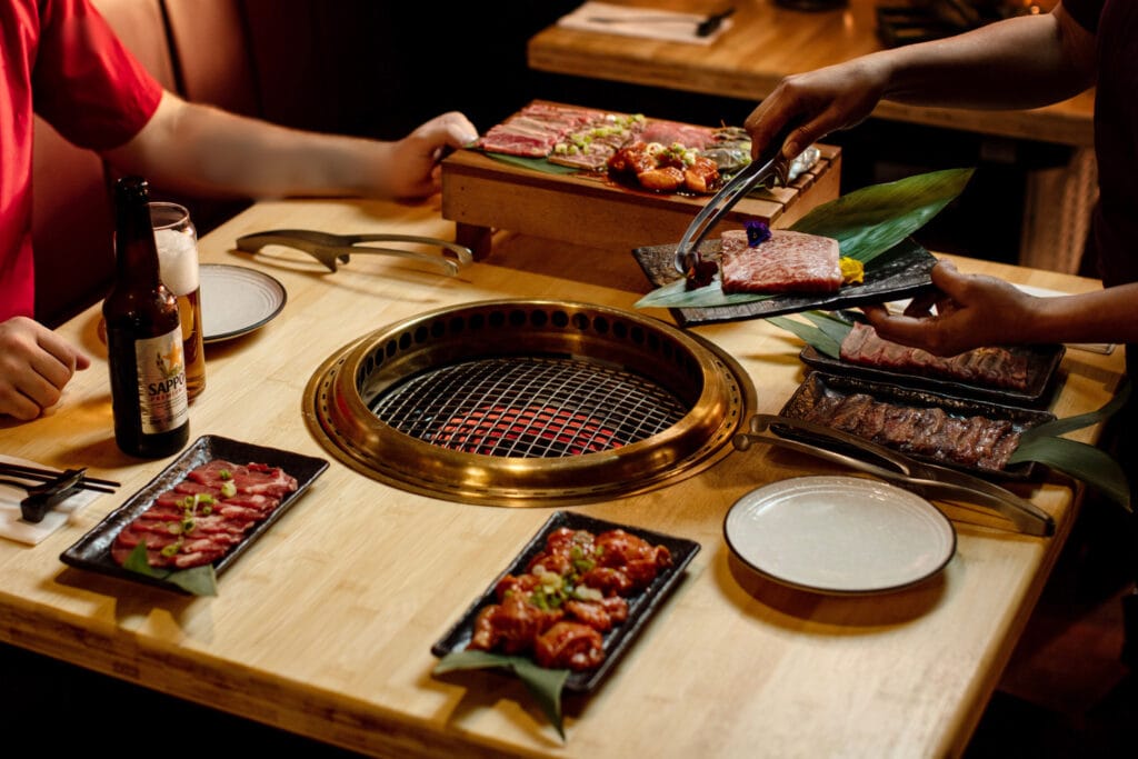 1 NAGOMI YAKINIKU TABLE SETTING 1